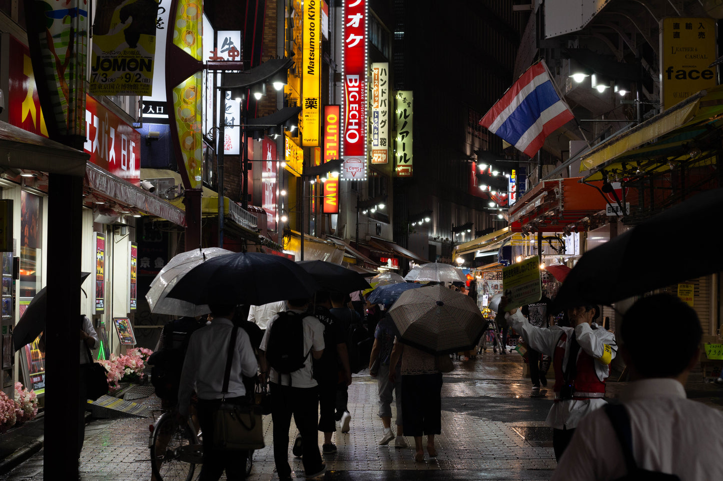 Evening Rain In Tokyo