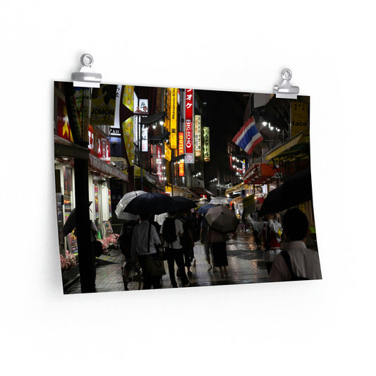 Evening Rain In Tokyo