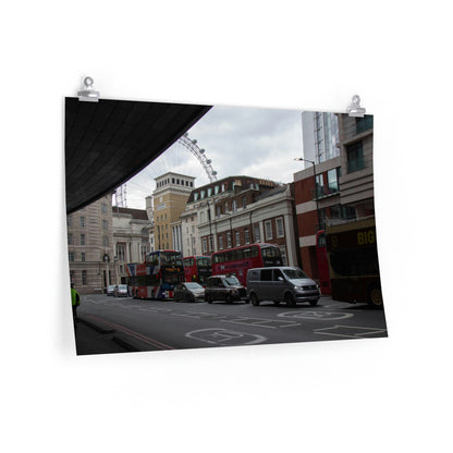 London Eye and Buses