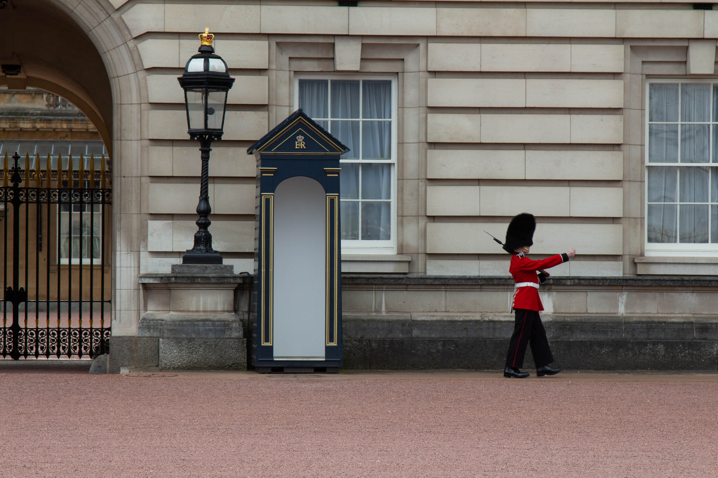 Queen's Palace Soldier Marching